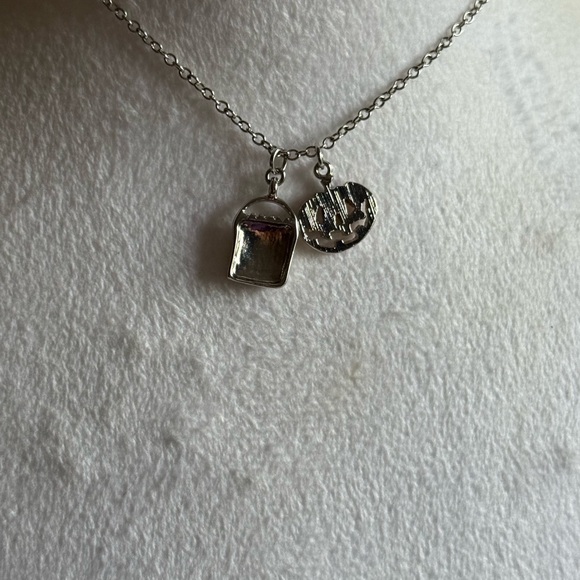 🎃 Cookie Lee Pumpkin and Silver Tone 🍬Trick or Treat Necklace - Picture 6 of 10